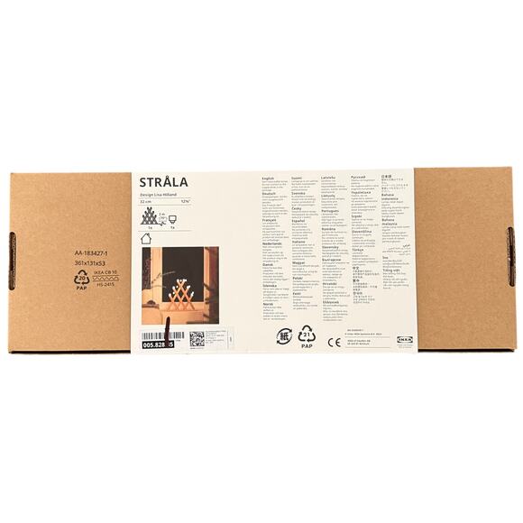 IKEA STRALA Led Pine Table or Window Decoration 12 5/8" - Picture 6 of 6